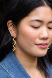 Alma Hoops - 18K Gold Plated