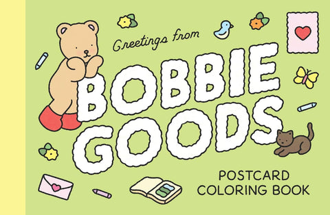 Greetings From Bobbie Goods: Postcard Coloring Book
