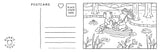Greetings From Bobbie Goods: Postcard Coloring Book