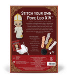 Unofficial Pope Leo XIV Book & Crochet Kit