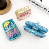 Sardine Can Hair Claw Clip