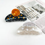Sun Claw Clip Moon Hair Clips: Sun