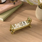 Ali Cat Ring Holder: Brass