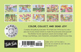 Greetings From Bobbie Goods: Postcard Coloring Book