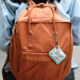 Mahjong Bag Charm, AirTag & Quarter Holder