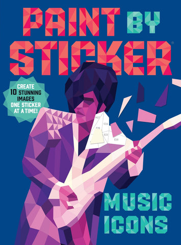 Paint by Sticker: Music Icons