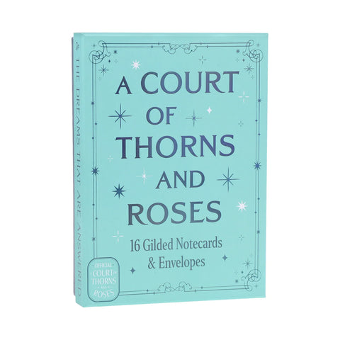 A Court of Thorns and Roses Official Gilded Notecards