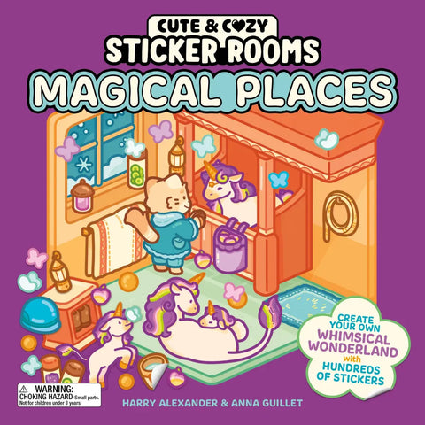 Cute & Cozy Sticker Rooms: Magical Places