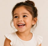 Ice Cream Enamel Flat Back Kids Earrings