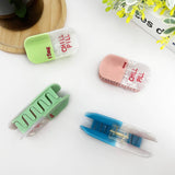 Acetate Pill Hair Clips,Nurses Day Hair Claw Clip: Blue
