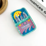 Sardine Can Hair Claw Clip