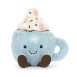Hot cocoa plush with marshmallows