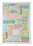 First Lines of Literature Dish Towel