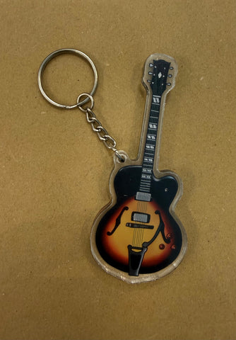 Guitar Keychain