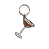 Espresso Martini Enamel Keychain