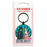 Defying Gravity Keychain