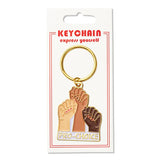 Pro-Choice Hands Keychain