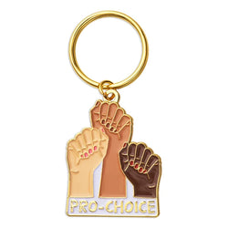 Pro-Choice Hands Keychain