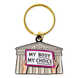 My Body My Choice Keychain