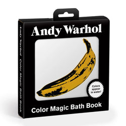 Andy Warhol Color Changing Bath Book
