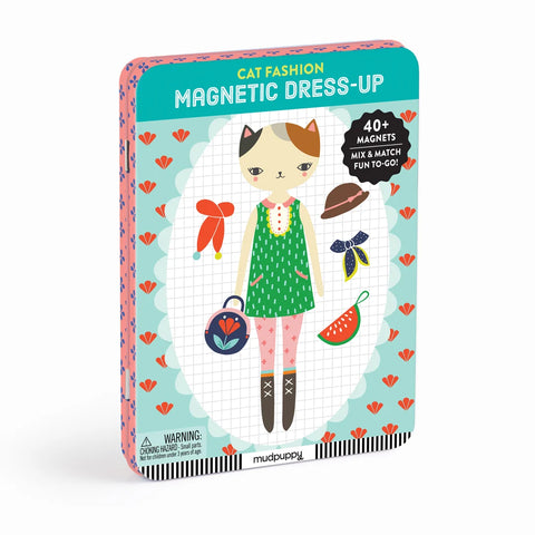 Cat Fashion Magnetic Dress-up