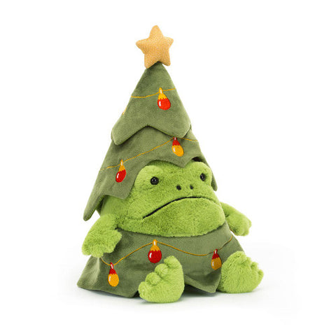 Christmas Tree Ricky Rain Frog by Jellycat