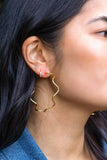 Alma Hoops - 18K Gold Plated