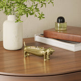 Dachsie Dachshund Brass Ring Holder