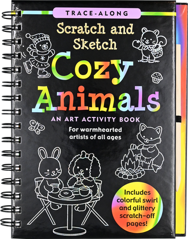 Cozy Animals Scratch and Sketch
