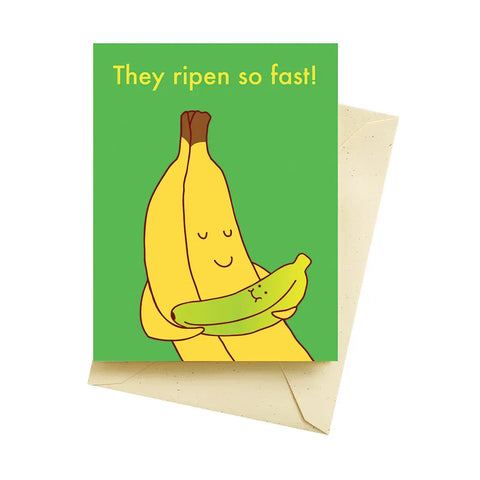 Banana Baby Card