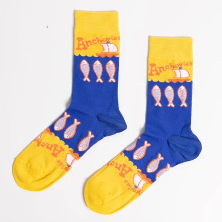 Anchovies Crew Socks