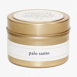Palo Santo - 4 oz Gold Travel Candle