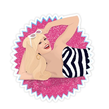 Barbie movie-margot robbie sticker