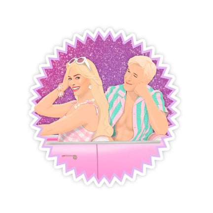 barbie & ken Movie Sticker