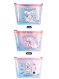 Esther Bunny Aesthetic Hologram Pouch – Cute Makeup & Travel Bag