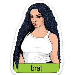 Brat Sticker