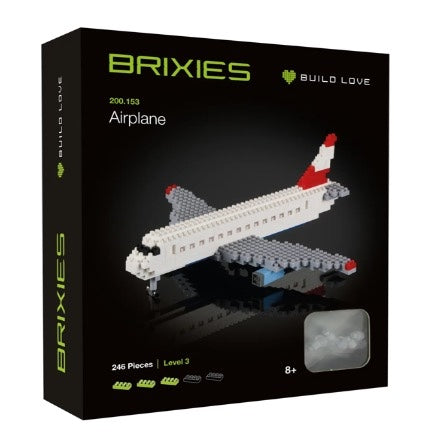 Brixies Small Gift Box Airplane Kit