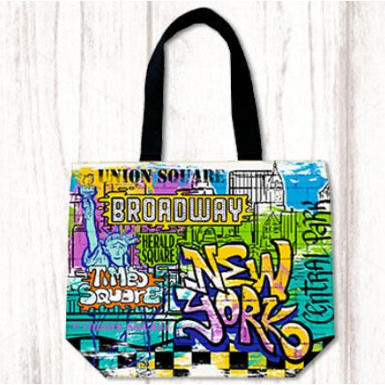 NY Graffiti Tote bag