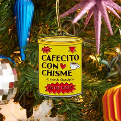 Cafecito Con Chisme Tree Ornament