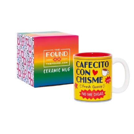 Cafecito Con Chisme mug