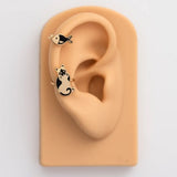 Cat & Fish Ear Cuffs