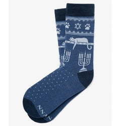 "Ugly Sweater" Hannukah socks