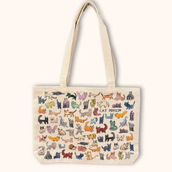 Cat Person Tote BY Ben Lenovitz