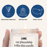 Having Me as a Daughter Candle