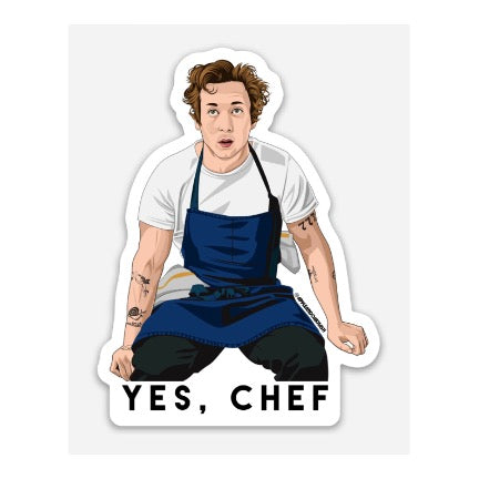 yes, Chef. The Bear Sticker