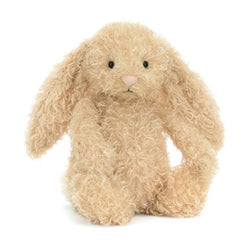 bashful luxe curly bunny by Jellycat