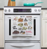 Animal Groupings Towel