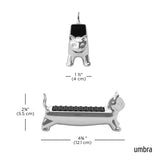 Ali Cat Ring Holder: Chrome