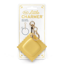 LITTLE CHARMER Ravioli Bag Charm, AirTag & Quarter Holder