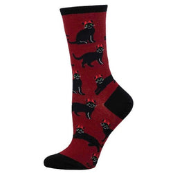 Devilish Cats womens Socks